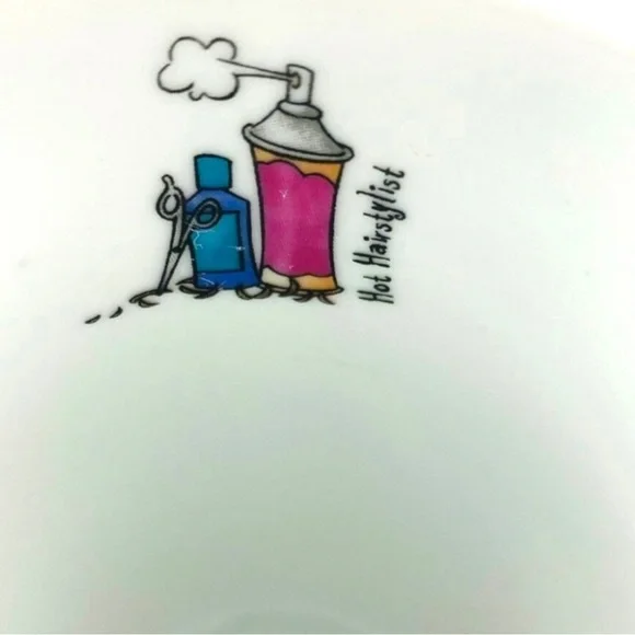 Hot Hairstylist History & Heraldry Brand Porcelain How to be a shampoo coloring - Picture 9 of 10